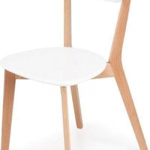 Ruokapöydän tuoli Vieno valk/tammi