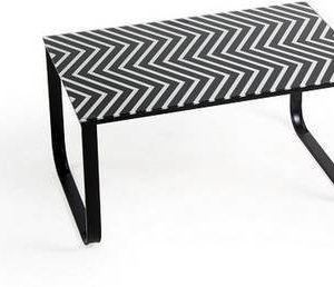 Sohvapöytä Miia 50x80x42 cm valkoinen/musta