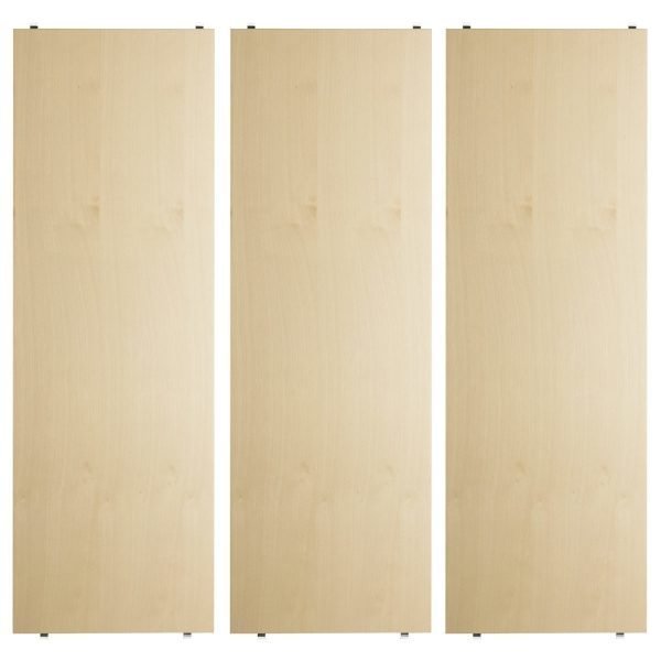 String Hyllytaso Tammi 78x30 Cm 3 Kpl