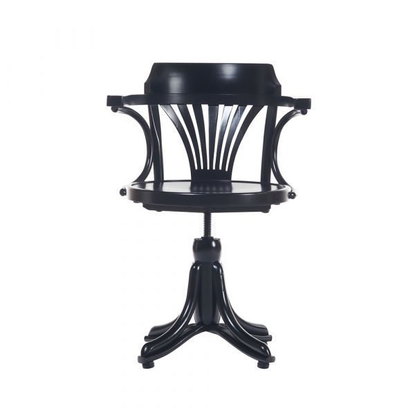 Ton No 523 Revolving Armchair Tuoli Musta