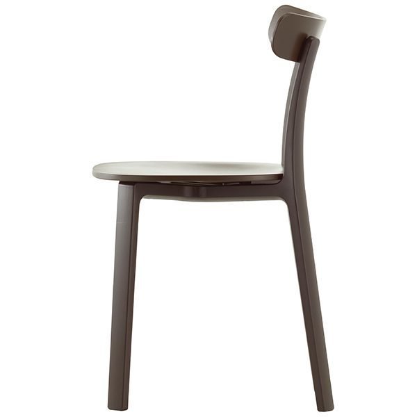 Vitra All Plastic Chair Tuoli Ruskea