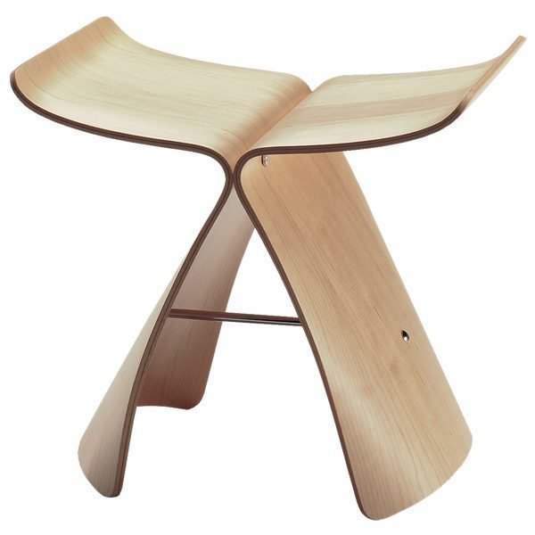 Vitra Butterfly Stool Jakkara Vaahtera