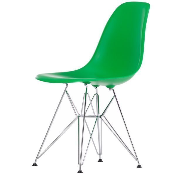 Vitra Eames Dsr Tuoli Classic Green Kromi