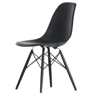 Vitra Eames Dsw Tuoli Basic Dark Musta Vaahtera