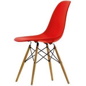 Vitra Eames Dsw Tuoli Classic Red Vaahtera