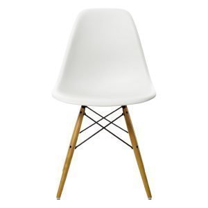 Vitra Eames Dsw Tuoli Valkoinen Vaahtera