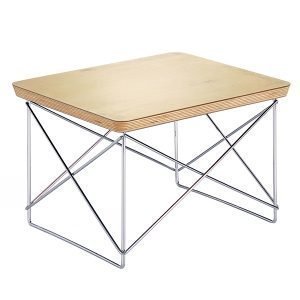 Vitra Eames Ltr Occasional Pöytä Lehtikulta Kromi