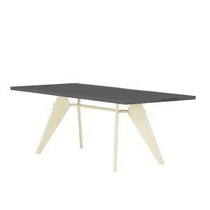 Vitra Em Table Pöytä Asphalt Ecru 200x90 Cm