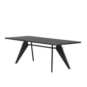Vitra Em Table Pöytä Asphalt Musta 200x90 Cm