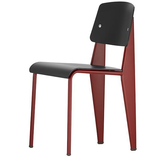 Vitra Standard Sp Tuoli Japanese Red Musta