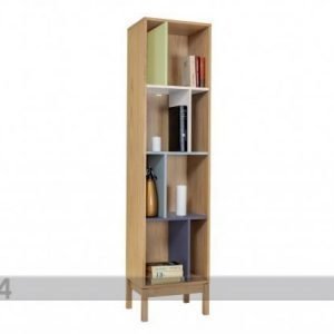 Woodman Hyllystö Abbey Wood Offset Bookcase